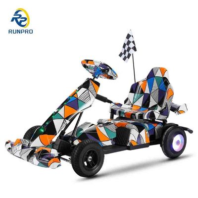 Go Kart Pro Kids Buggy eléctrico de 4 ruedas Transmisión de tracción MAX Velocidad 18-25km/h
