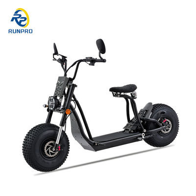 Pilotos aventureros Scooter eléctrico de 3000W fuera de la carretera con llantas gordas 60V batería de litio