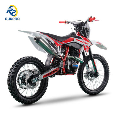 Motocross de 250cc aprobado por CE con llantas de aro de aluminio y cambio de marcha internacional