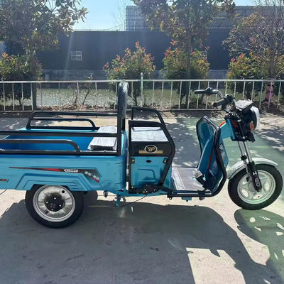 Transporte de carga pesada con neumáticos de 3,75-12 600kg 1000w motocicleta eléctrica de 3 ruedas