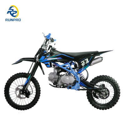 125cc Dirt Bike 4 tiempos Cross Pit Motorcycle con 4 transmisiones y arranque