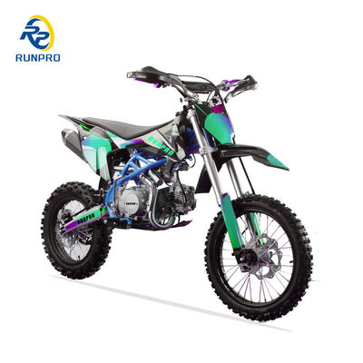 125cc Dirt Bike 4 tiempos Cross Pit Motorcycle con 4 transmisiones y arranque