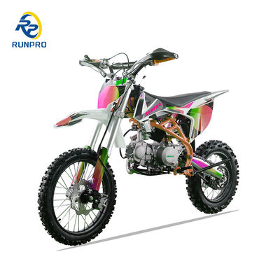 125cc Dirt Bike 4 tiempos Cross Pit Motorcycle con 4 transmisiones y arranque