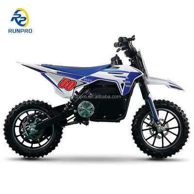 CE aprobado 1000w Super Electric Kids Dirt Bike con carga máxima de 60 kg y neumático de 10 pulgadas