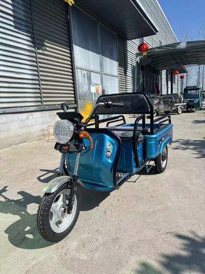 Granja personalizada 1200W Triciclo eléctrico motocicleta con sistema de freno de tambor delantero trasero