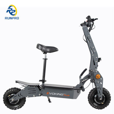 Sistema de freno de disco hidráulico 2000W Scooter eléctrico plegable con y batería de litio de 48V20AH