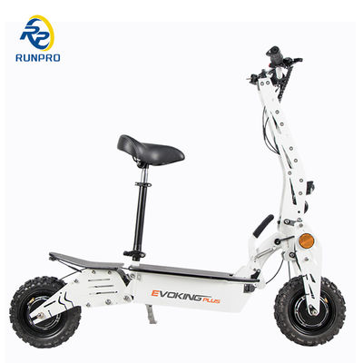 Sistema de freno de disco hidráulico 2000W Scooter eléctrico plegable con y batería de litio de 48V20AH