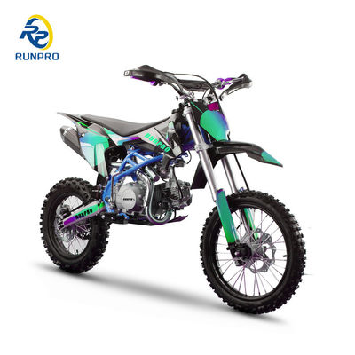125cc motocicleta de 4 tiempos Cross Pit Bike motocicleta refrigerada por aire tamaño 1750X710X1080MM