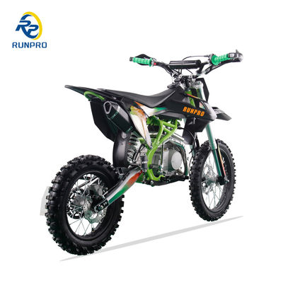 125cc motocicleta de 4 tiempos Cross Pit Bike motocicleta refrigerada por aire tamaño 1750X710X1080MM