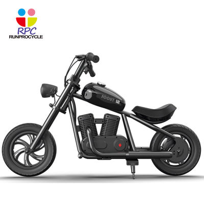 Mini 24V Kids Motorcycle con 200w de potencia máxima y dimensiones del vehículo de 113.9*53.5*72.3cm