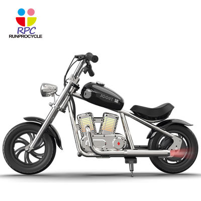 Mini 24V Kids Motorcycle con 200w de potencia máxima y dimensiones del vehículo de 113.9*53.5*72.3cm