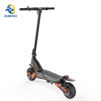 Scooter eléctrico plegable de doble motor de 48V10.4Ah con marco de aleación de aluminio y luz LED