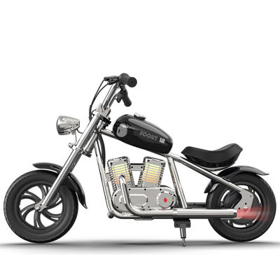 Motocicleta eléctrica para niños de 10 años hecha en el eje trasero del freno juguete divertido para el juego de los niños