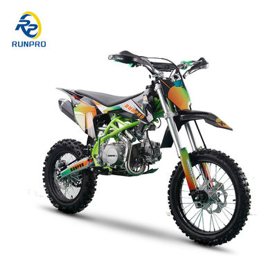 125cc de gasolina de un solo cilindro 4 tiempos motocicleta de tierra motocross arranque eléctrico
