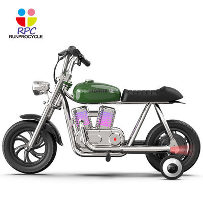 Velocidad máxima de 17km/h y batería de 24V niños bicicleta de equilibrio para motocicleta eléctrica de 10 años de edad