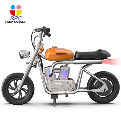 Velocidad máxima de 17km/h y batería de 24V niños bicicleta de equilibrio para motocicleta eléctrica de 10 años de edad