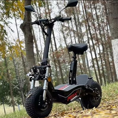 Fuera de la carretera 2000W 3000W Mobilidad Scooter eléctrico COC CEE Motor sin escobillas 10 pulgadas Hub Motor Scooter eléctrico Motocicleta con CE