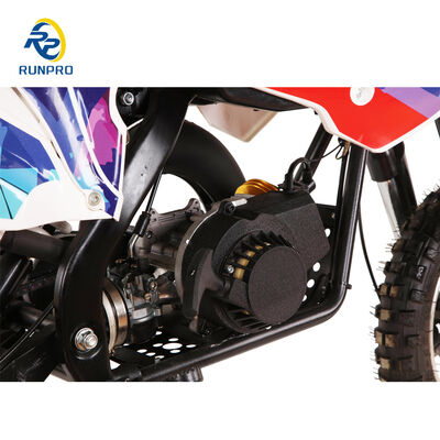 60kg Carga máxima 49cc Niños Mini Cross Dirtbike Motocicletas de gasolina Motocicletas para niños