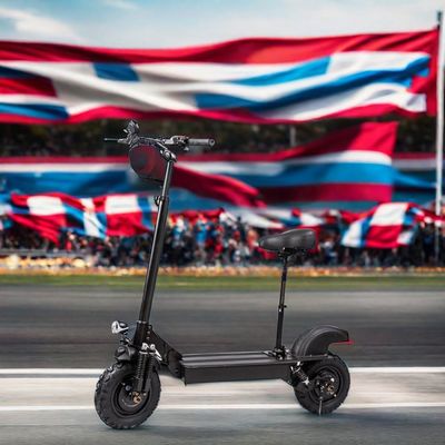 Scooter eléctrico unisex sin tubo frente y atrás 800W 1000W*2 60V18ah