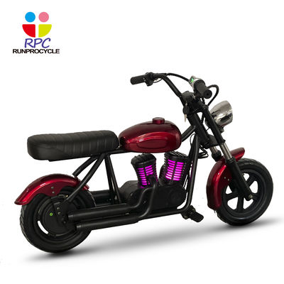 Mini Dirt Bike con certificación CE 180W 24V Motor y dimensiones del vehículo compacto