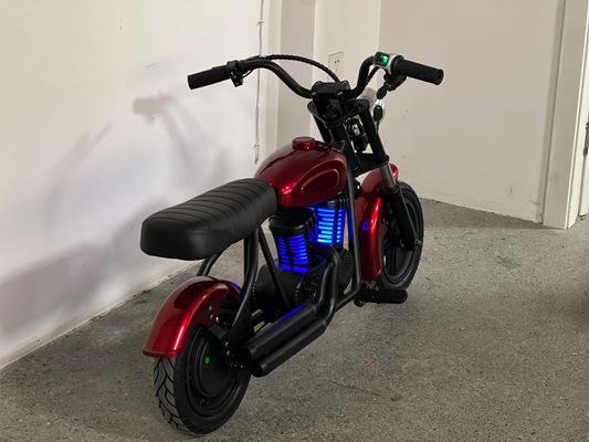 Mini Dirt Bike con certificación CE 180W 24V Motor y dimensiones del vehículo compacto