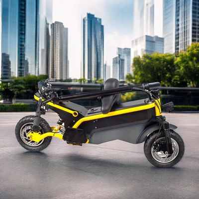 350W/500W Batería E-Scooter extraíble con diseño plegable y alcance máximo de 35KM/45KM