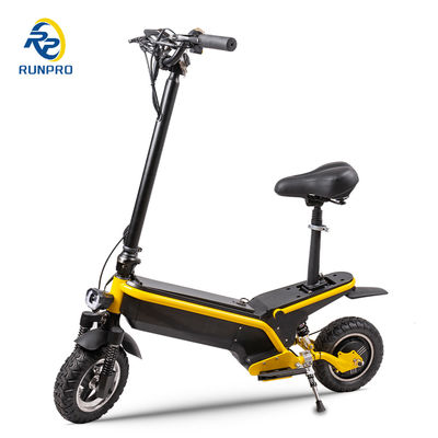 350W/500W Batería E-Scooter extraíble con diseño plegable y alcance máximo de 35KM/45KM