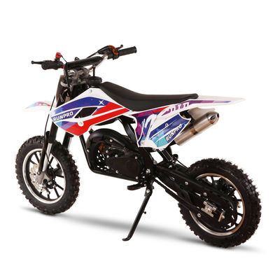 RUNPRO de dos tiempos fuera de la carretera mini bici de tierra buena y desplazamiento 50CC para carga máxima de 60 kg