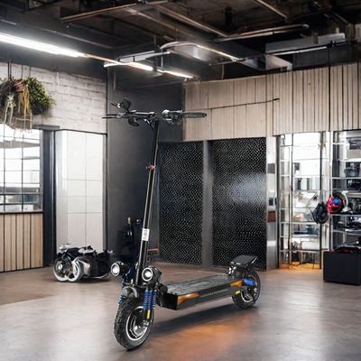 Scooter eléctrico inteligente 500W Motor eléctrico de doble motor Motocicleta eléctrica Almacén Scooters eléctricos