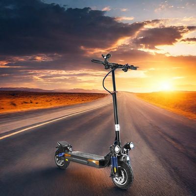 Scooter eléctrico inteligente 500W Motor eléctrico de doble motor Motocicleta eléctrica Almacén Scooters eléctricos
