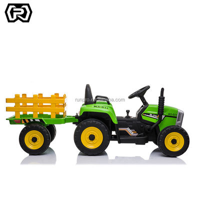 Control remoto eléctrico Juguete de tractor de granja 4/6 Ruedas Modelo infantil Viajar en coche