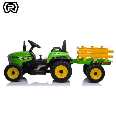 Control remoto eléctrico Juguete de tractor de granja 4/6 Ruedas Modelo infantil Viajar en coche