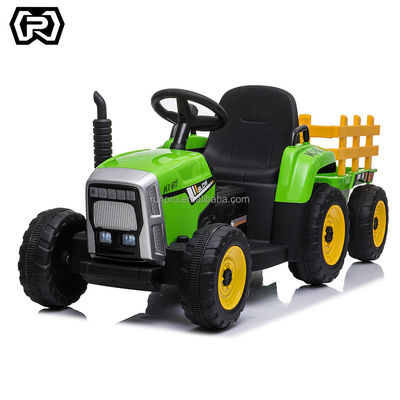 Control remoto eléctrico Juguete de tractor de granja 4/6 Ruedas Modelo infantil Viajar en coche
