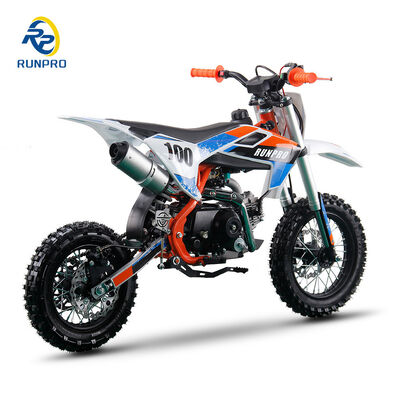 110cc 125CC 4 tiempos Manual Niños de carreras Pit Dirt Bike con 14/12 ruedas de acero y llantas