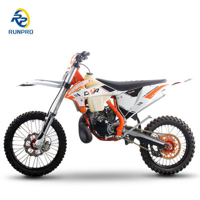 320 mm de distancia al suelo 2024 2 tiempos 250cc motocicleta de tierra con enfriamiento por agua