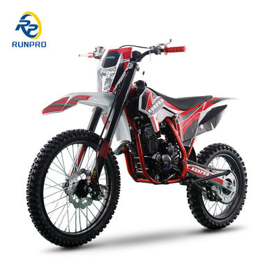 2024 250cc 4 tiempos Dirt Bike Pit Moto Cross con CE Max. Velocidad 80km/h Base de ruedas 1340mm
