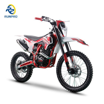 2024 250cc 4 tiempos Dirt Bike Pit Moto Cross con CE Max. Velocidad 80km/h Base de ruedas 1340mm