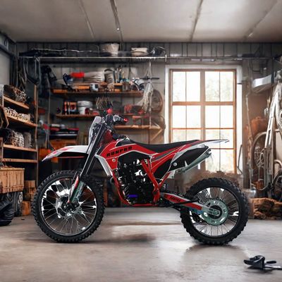 250cc Off-Road 4 tiempos de gasolina motocross motocicleta de tierra con arranque eléctrico y freno de disco