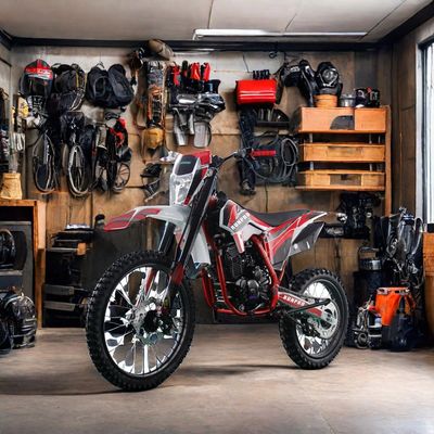 250cc Off-Road 4 tiempos de gasolina motocross motocicleta de tierra con arranque eléctrico y freno de disco