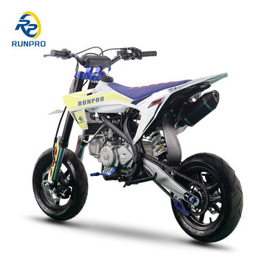 Velocidad máxima 80km/h Dirt Bike Diseño más reciente 140cc 160 190cc Pit Bike con enfriador de aceite