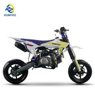 Velocidad máxima 80km/h Dirt Bike Diseño más reciente 140cc 160 190cc Pit Bike con enfriador de aceite