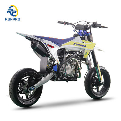 Velocidad máxima 80km/h Dirt Bike Diseño más reciente 140cc 160 190cc Pit Bike con enfriador de aceite