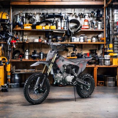 Inicio eléctrico 110CC 125CC 4 tiempos DIRT BIKE Off Road Motocicleta para adultos y niños