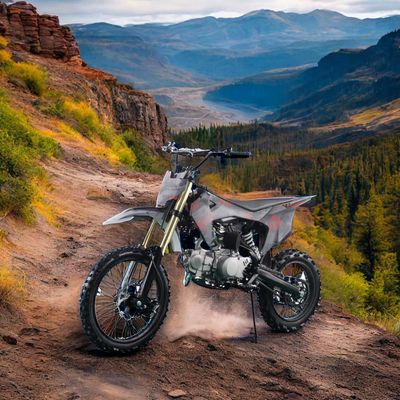 Inicio eléctrico 110CC 125CC 4 tiempos DIRT BIKE Off Road Motocicleta para adultos y niños
