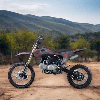 Inicio eléctrico 110CC 125CC 4 tiempos DIRT BIKE Off Road Motocicleta para adultos y niños