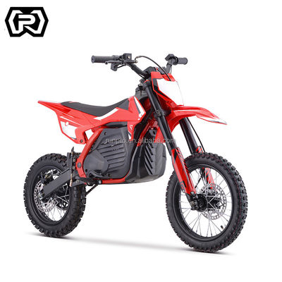 Moto Dirt Bike eléctrica con motor de 1200W y batería de litio de 48v20ah alcance de 50KM 1412 neumático