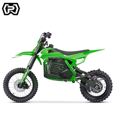 Moto Dirt Bike eléctrica con motor de 1200W y batería de litio de 48v20ah alcance de 50KM 1412 neumático