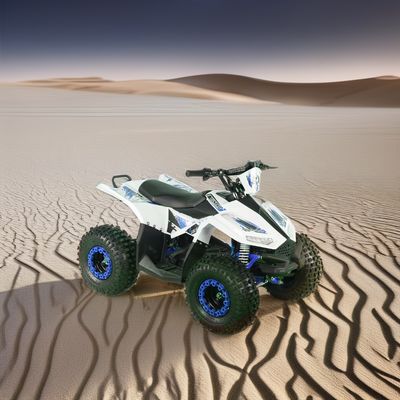 2024 Adolescentes 4x4 1000W 48V 1200W Eje eléctrico impulsado por eje Quad Bike Quad eléctrico ATV