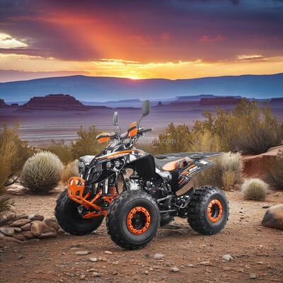 125cc Quad Bike semiautomático fuera de la carretera Cuatrimoto Moto Manual Vehículo Atv Quad 4 ruedas