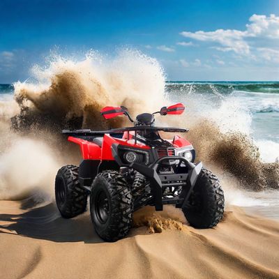 2024 Off Road 10 pulgadas de neumático Gran ATV 150CC 200CC 250CC Adulto de granja Cuádruple 4 tiempos Cuatro ruedas con CE